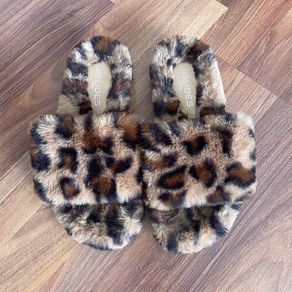 J/Slides Fur leopard